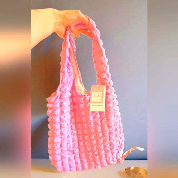 NWT PINK TOTE BAG 2024 SIA LAUREN COLLECTION - Picture 6 of 6